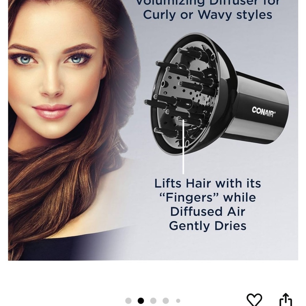 ‼️❤️50% Conair Black Volumizing Diffuser